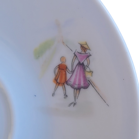 Vtg Mitterteich Bavaria Paris Demitasse Set - Picture 10 of 13